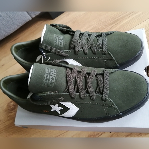 Converse Vulc Pro Size 8 Men Olive Green. New With Box. - Picture 6 of 10